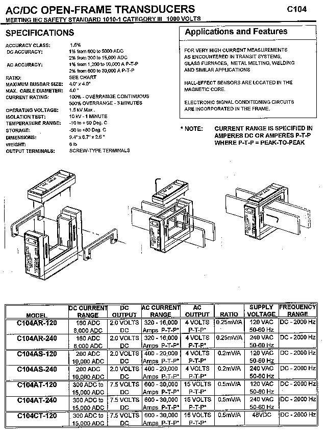 Power Transducers J & S Instruments, Inc.